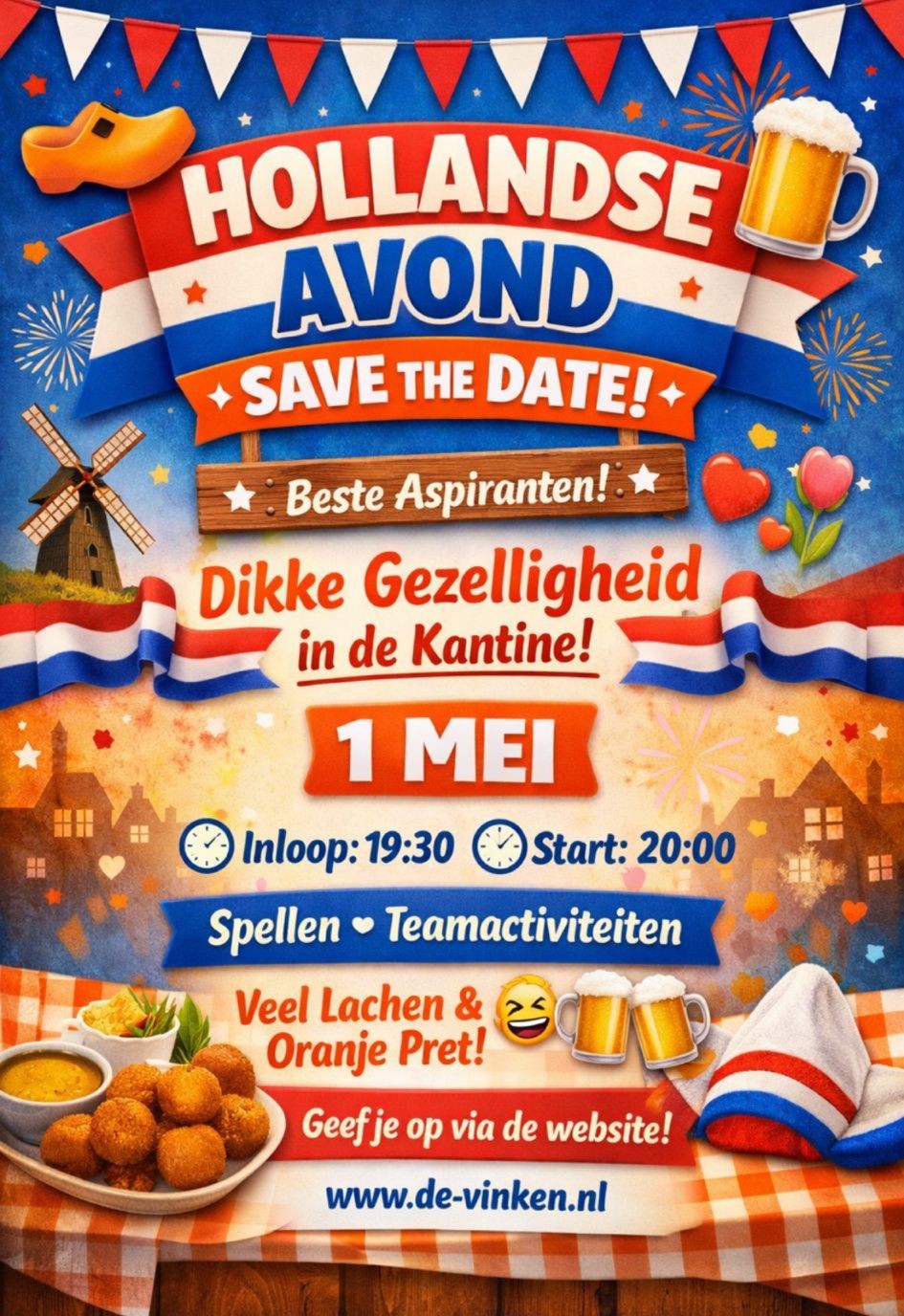 Hollandse Avond aspiranten | 1 mei