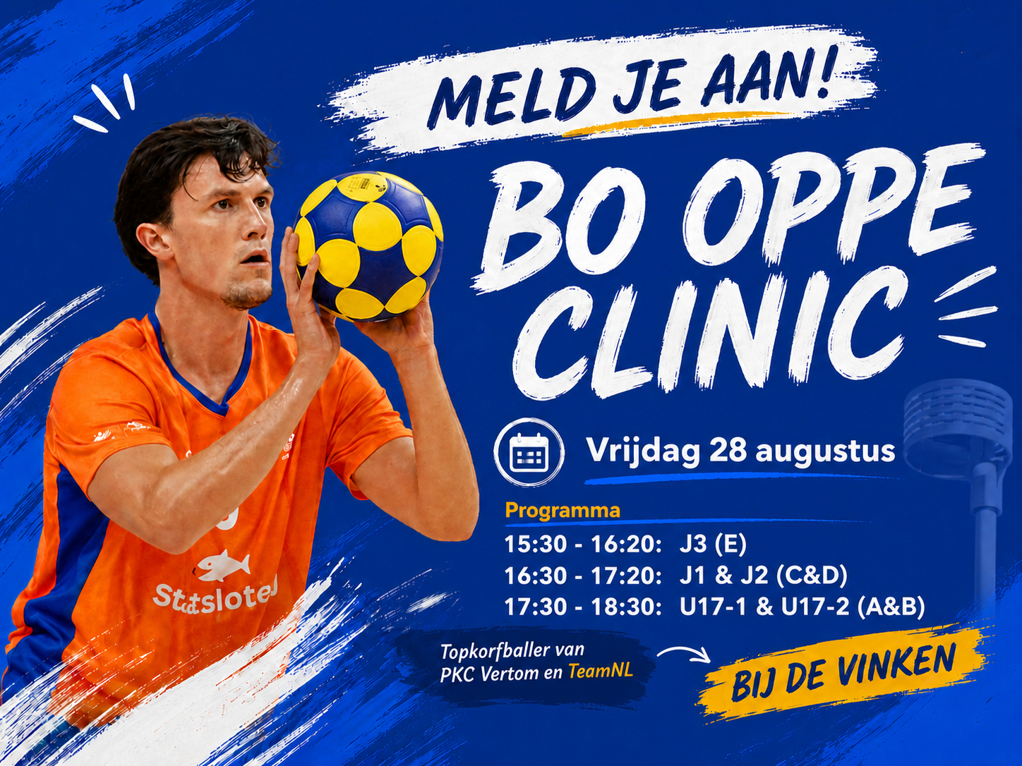 Jeugdclinic Bo Oppe - Meld je aan