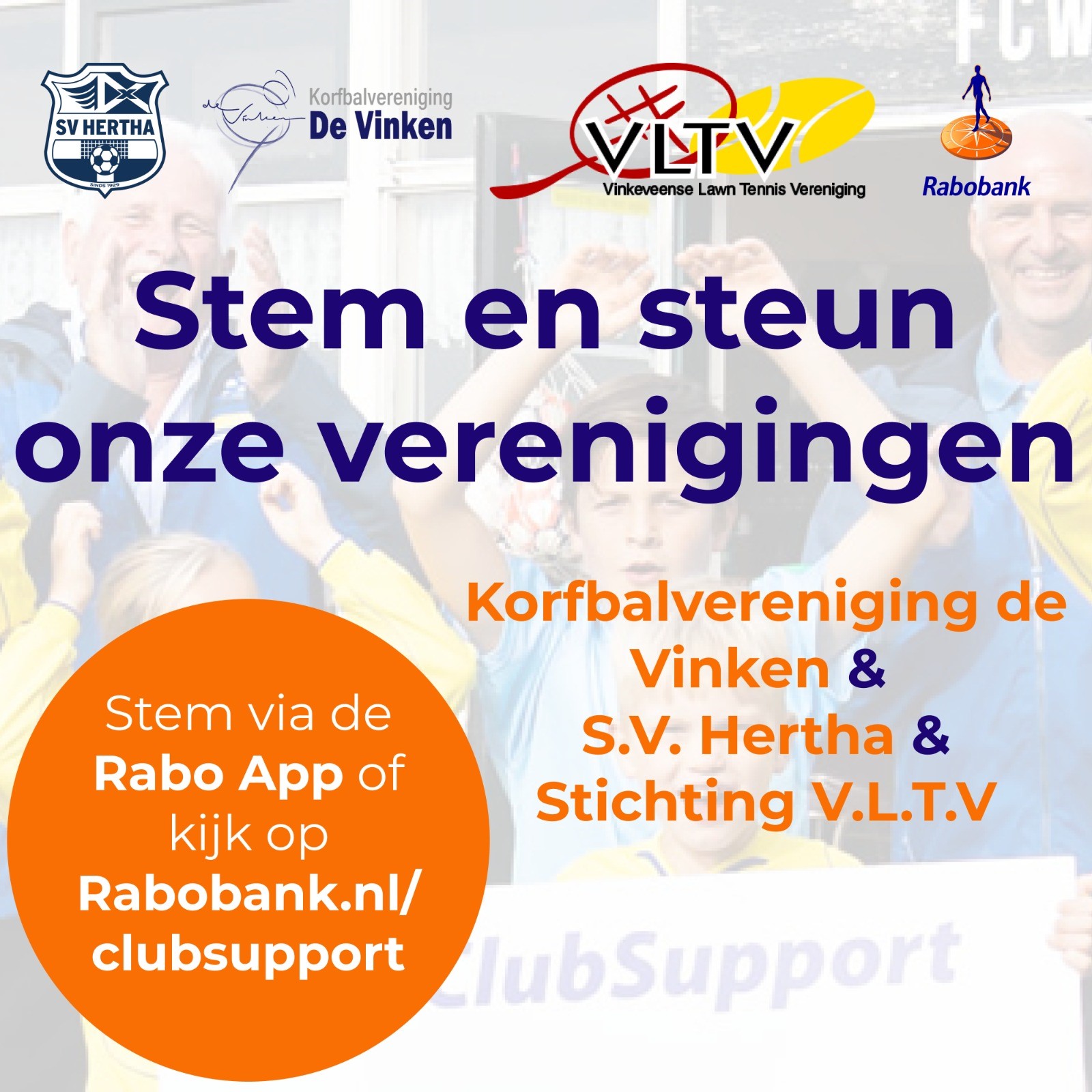 Rabo Clubsupport | Rabobank lid? Steun De Vinken!