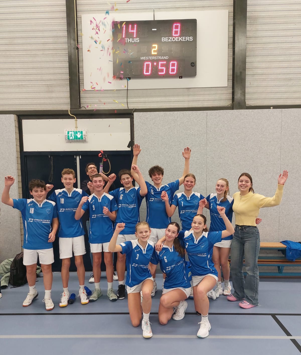 De Vinken U15 zaalkampioen
