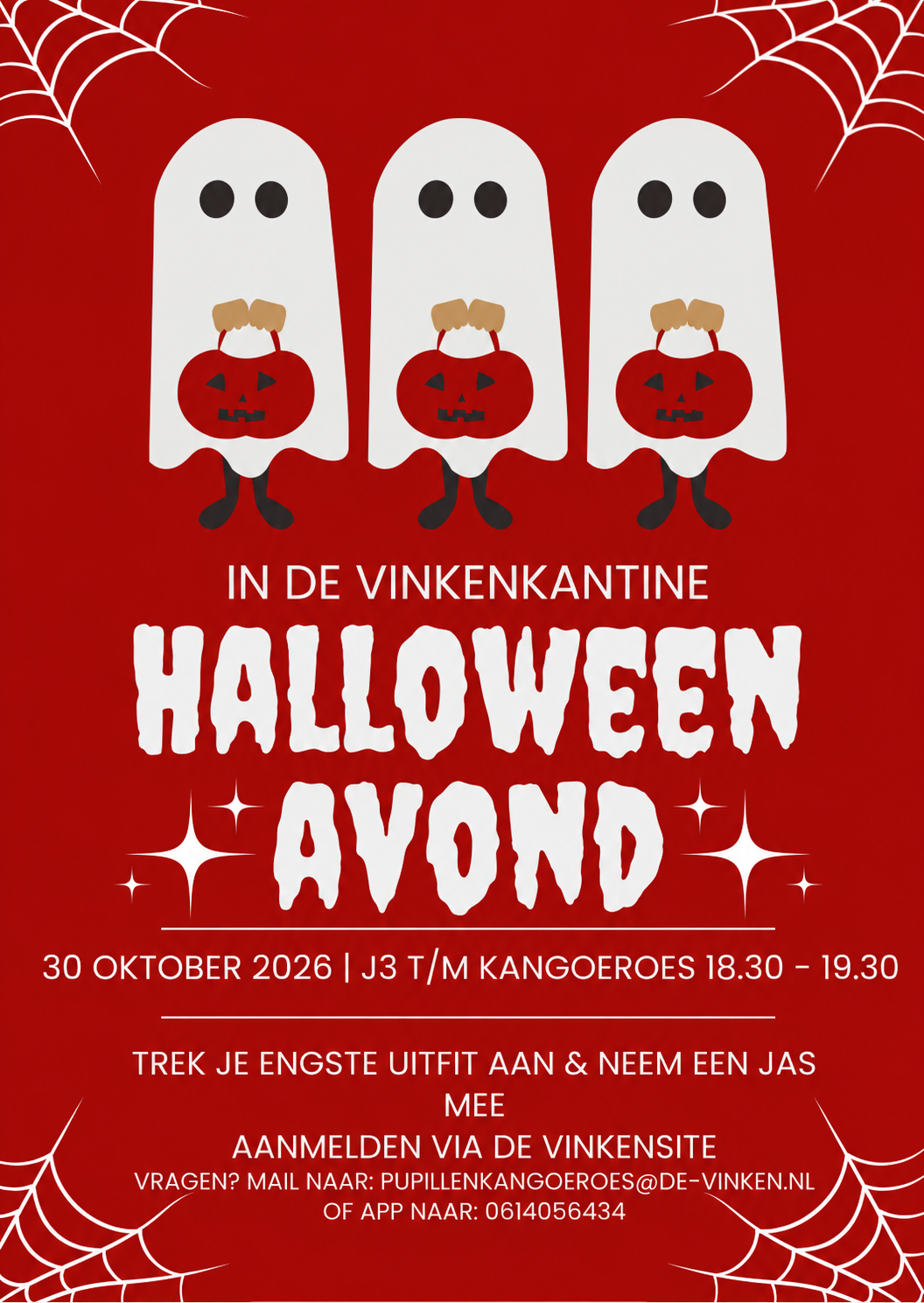 Halloween kangoeroes en pupillen | 30 oktober