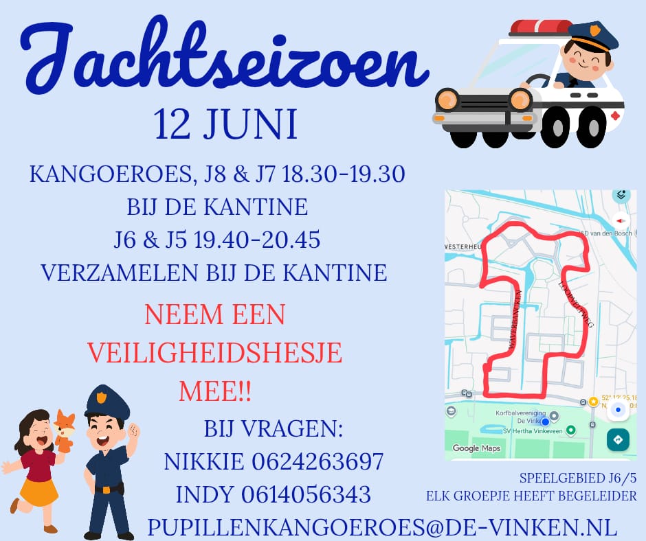 Jachtseizoen pupillen en kangoeroes